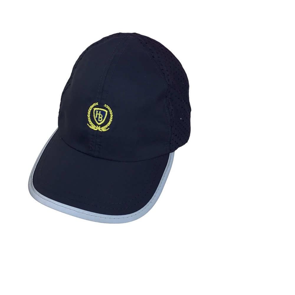 Otto Navy Blue Mesh Performance Running Hat Reflective